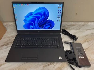 DELL Precision 7750 WS Laptop 17" i7 2TB SSD 48GB Ram Quadro RTX3000 W11P + Dock - Picture 1 of 24