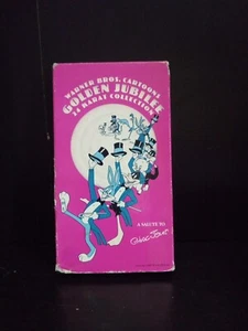 Looney Tunes A Salute To Chuck Jones VHS 1985 GOLDEN JUBILEE 24 KARAT ~ Shelf143 - Picture 1 of 2