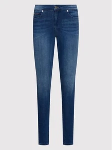 TOMMY HILFIGER JEANS Women's Mid Rise Skinny Jeans Blue Ladies Size 28/30 NEW - Picture 1 of 5