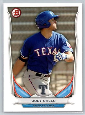 2014 Bowman Draft #TP-80 Joey Gallo Top Prospects Texas Rangers - Image 1 of 2