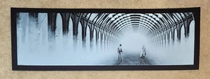 Platform 9 3/4 Art Print Movie Poster Harry Potter B&W Variant Mark Englert #/75 - Picture 1 of 2