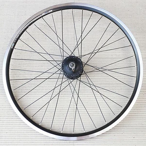 26" VORDERRAD FELGE RIGIDA X-PLORER SHIMANO NABENDYNAMO DH-C3000 DT SPEICHE - Bild 1 von 5