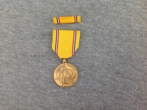American Defense Medal and Ribbon Bar - Picture 1 of 5