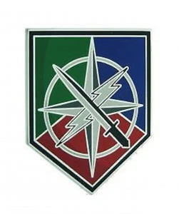 ARMY 648TH MANEUVER ENHANCEMENT MILITARY COMBAT SERVICE IDENTIFICATION ID BADGE  - Picture 1 of 1