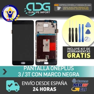 💡💡Pantalla OnePlus 3 / 3T CON MARCO NEGRO + ENVIO 24H MRW GRATIS - Imagen 1 de 1