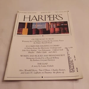 1990 March, Harper's Magazine, Is Computer Hacking A Crime?  (CP285) - Picture 1 of 3