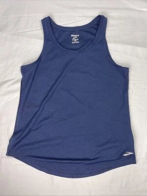 Womens Brooks Podium Singlet Tank  Size: Medium Color: Navy Blue - Image 1 of 4