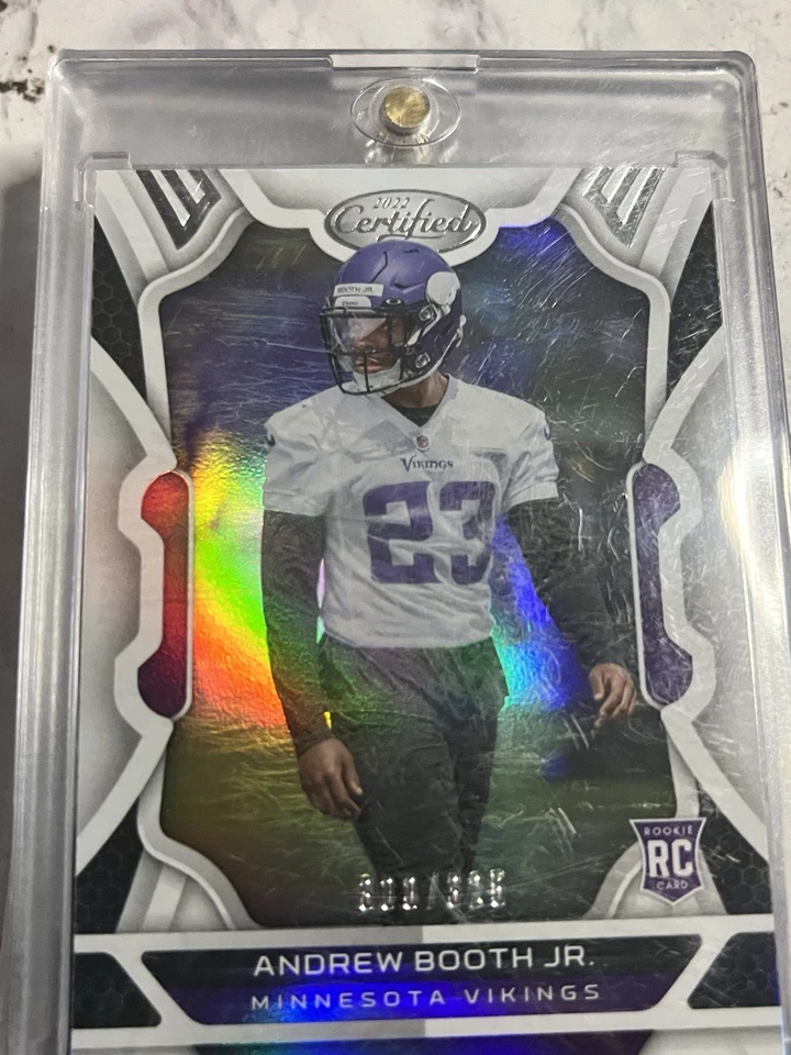 2022 Panini Certified - Rookies Andrew Booth Jr. #146 Mirror /325 (RC) - Image 1 of 2