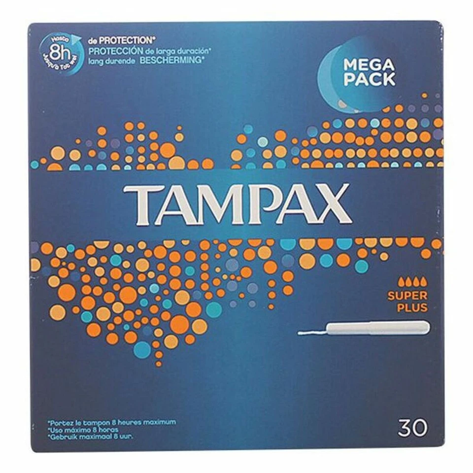 Assorbente Interno Super Plus Tampax Tampax Plus 30 Unità - Immagine 1 di 1