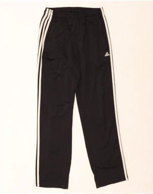 ADIDAS Mens Tracksuit Trousers Small  Black Polyester DC45 - Image 1 of 3