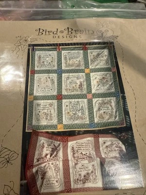 "Friendship's Garden" 36x36" Wall Quilt Pattern by Bird Brain Designs #272 - Image 1 of 4