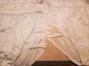 VTG DIXIE BELLE, CAROLE, "CUTTER LOT" W/ISSUES - 7 GRANNY PANTIES- SIZE 9/10/11 - Picture 1 of 11