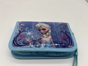Nintendo 3DS XL DSi Lite Disney Frozen Elsa Carry Case Blue - Used & Cleaned - Picture 1 of 4
