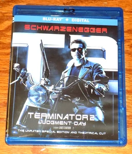 TERMINATOR 2 JUDGMENT DAY Unrated Special Edition + Theatrical BLU-RAY NO DIGI - Imagen 1 de 3