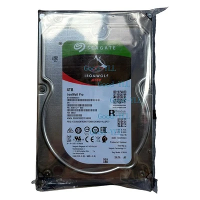 Seagate IronWolf PRO NAS ST4000NE001 4TB 7200RPM 256 MB 3.5" SATA HDD - Image 1 of 2