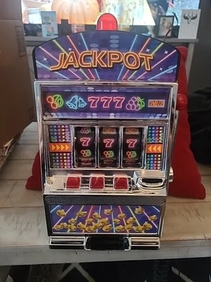 Máquina tragamonedas electrónica arcade serie neón mesa juguete embajador nuevo en caja envío gratuito Foto 1 de 4