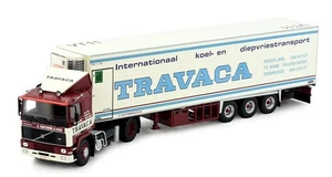 TEKNO, VOLVO F16 4x2 avec remorque frigo 3 Essieux TRAVACA, échelle 1/50, TEK... - Picture 1 of 4