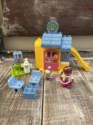 Lego Duplo Disney Set 10606 Doc McStuffins Backyard Clinic Incomplete With Extra - Image 1 of 4