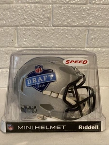 Riddell 2016 NFL Draft Speed Mini Helmet New in box - Picture 1 of 8