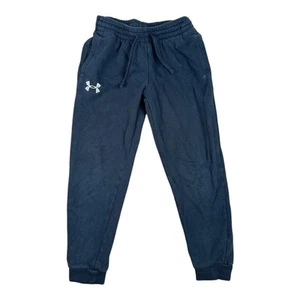 Under Armour Boys Sweatpants Black Size YSM Running Gym Workout - Picture 1 of 10