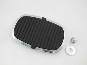 Pastilla de pedal de freno de escudo grande cromada para Harley FLT FLST Touring 1980-xx 42700-05 - Imagen 1 de 1