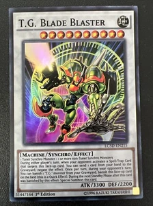 Vintage 1996 Yugioh T.G. Blade Blaster LC5D-EN215 1st Edition Holo Card - Picture 1 of 24