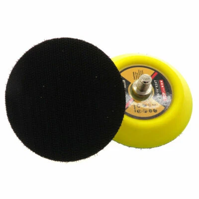 3'' 75mm Hook and Loop Backing Pad 5/16'' Thread For Air Sander Sanding Discs - Image 1 of 4