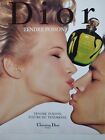Christian Dior Vintage Print Ad !! " Tendre Poison Eau de Toilette For Women "