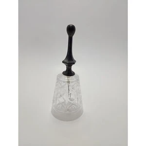 Small crystal bell with metal handle Vintage. Beautiful. - Picture 1 of 3