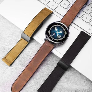 Correa de cuero de repuesto para reloj Samsung Galaxy Watch 4 5 6 - Imagen 1 de 25
