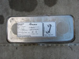 SWEP B12MTX30/1P-SC-S 1¼" NPT Heat Exchanger, Used - Picture 1 of 6