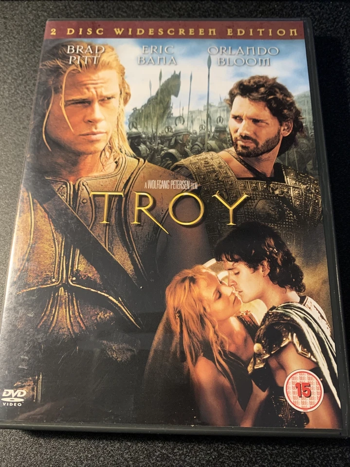 TRoy - 2 DISC DVD (2004) Brad Pitt, Eric Bana, Orlando Bloom - Image 1 of 1