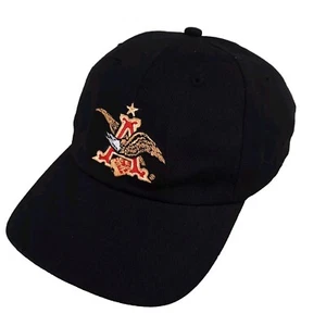 Gorra de empleado St Louis Anheuser Busch negra con logotipo bordado ajustable - Imagen 1 de 7