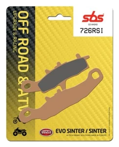SBS 726RSI FRONT BRAKE PADS RACING KAWASAKI KL SUPER SHERPA 250 2009-10 - Picture 1 of 4