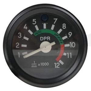 Velociómetro DZM 12000 RPM para Simson S50 S51 con anillo negro tuning - Imagen 1 de 3