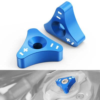 For KTM 125 250 350 SX SX-F EXC XC-W SXS all 48mm Front Forks Knob Adjuster Set - Image 1 of 4