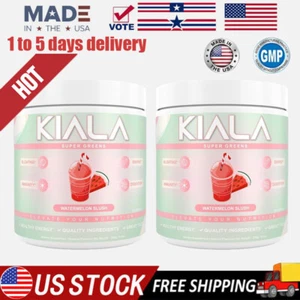 Kiala Nutrition Super Greens Powder - Digestive & Gut Health and Reduce Bloating - Picture 1 of 6