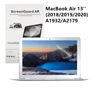 2xClear Screen Protector Guard for MacBook Air 13" (2018/2019/2020)-A1932/A2179 - Picture 1 of 3