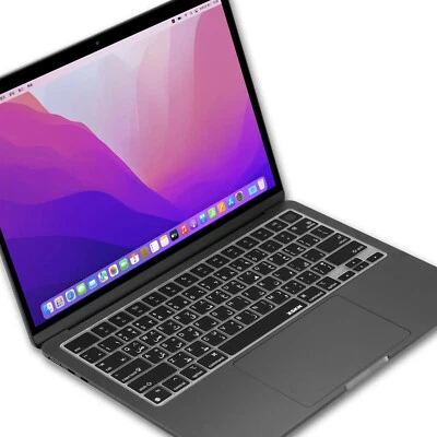 XSKN US EU Arabic Silicone Keyboard Cover for 2022-2025 Macbook Air 13.6/15.3 - Image 1 of 4