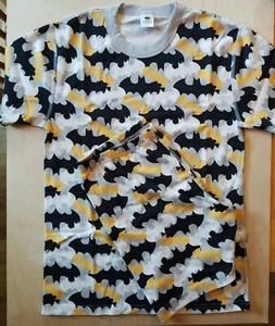 NEU MIT ETIKETT HANNA ANDERSSON BATMAN TARNFARBEN ERWACHSENE UNISEX KURZER JOHN PYJAMA XXL - Bild 1 von 7