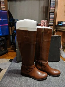 Liz Claiborne Women's Riding Boots Amberley Brown Size 7M - Picture 1 of 6