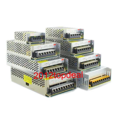 AC 110V-220V TO DC 5V 12V 24V Switch Power Supply Driver Adapter LED Strip Light - Image 1 of 2