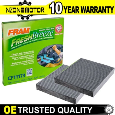 Filtro de aire de cabina Fresh Breeze 2X marco para Nissan Altima Máxima 2007-2012 2,5 L Foto 1 de 4