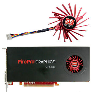 Graphic Card Cooling Fan For AMD/ATI FirePro W7000 V5900 R5000 60MM Cooler Fan