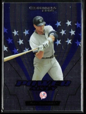 2005 Donruss Power Alley Blue Alex Rodriguez 0906/1000 New York Yankees #PA-4 - Image 1 of 2