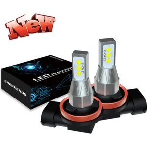 For Smart Fortwo 2008-2015 H11 Front LED Fog Driving Light Bulbs 6000K White - Bild 1 von 10