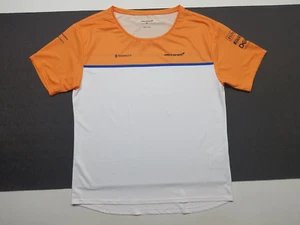 Mclaren Renault Shirt Mens F1 Racing DELL Hilton Pirelli size XL - Picture 1 of 9