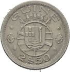 Portugal Guinea 2,5 Escudo 1952  3,6 g  #IAS132