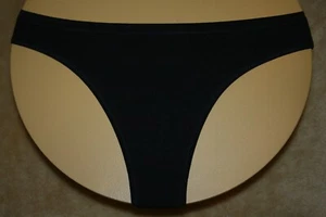 Black Wide Banded Thong - Size 40/42 - Picture 1 of 2