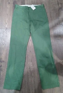 Crewcuts Kid's Green Chino Pants Slim Fit Size 12 - Picture 1 of 9